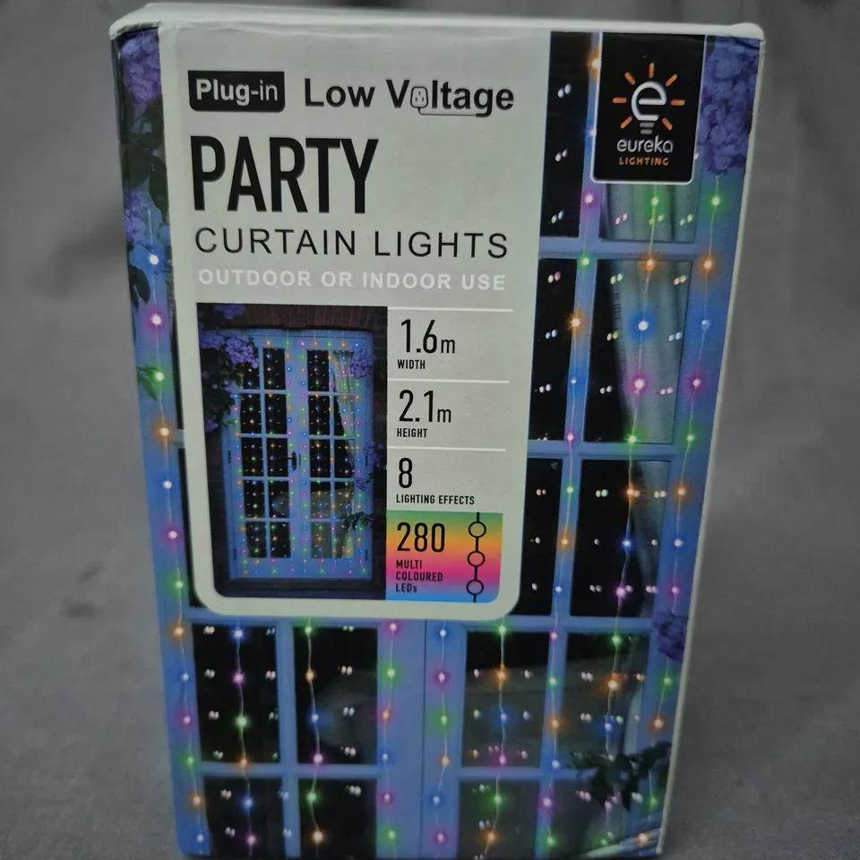 BOXED THREE KINGS INDOOR/OUTDOOR PARTY CURTAIN CHRISTMAS LIGHTS RRP £19.99