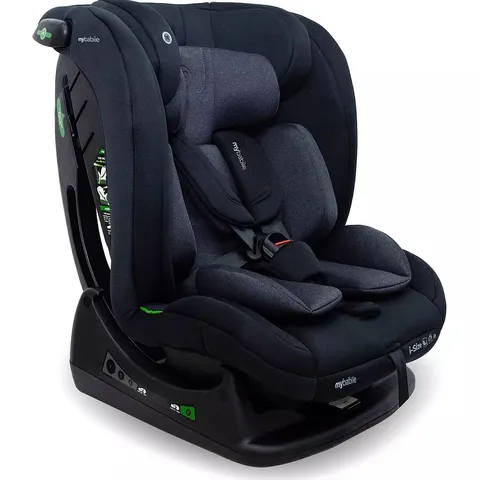 MY BABIIE MBCS100 2-IN-1 CONVERTIBLE R129 CAR SEAT BLACK