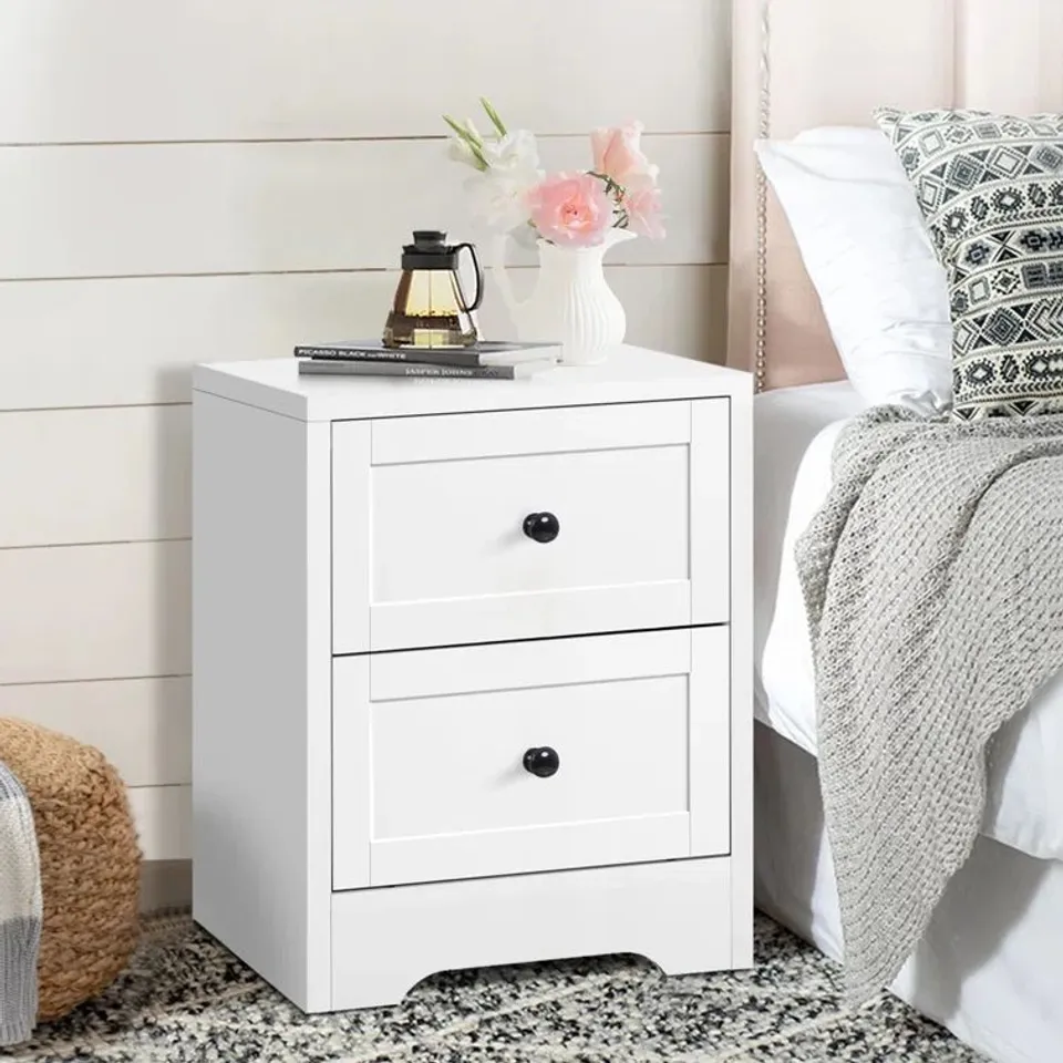 BOXED AALANAH BEDSIDE TABLE