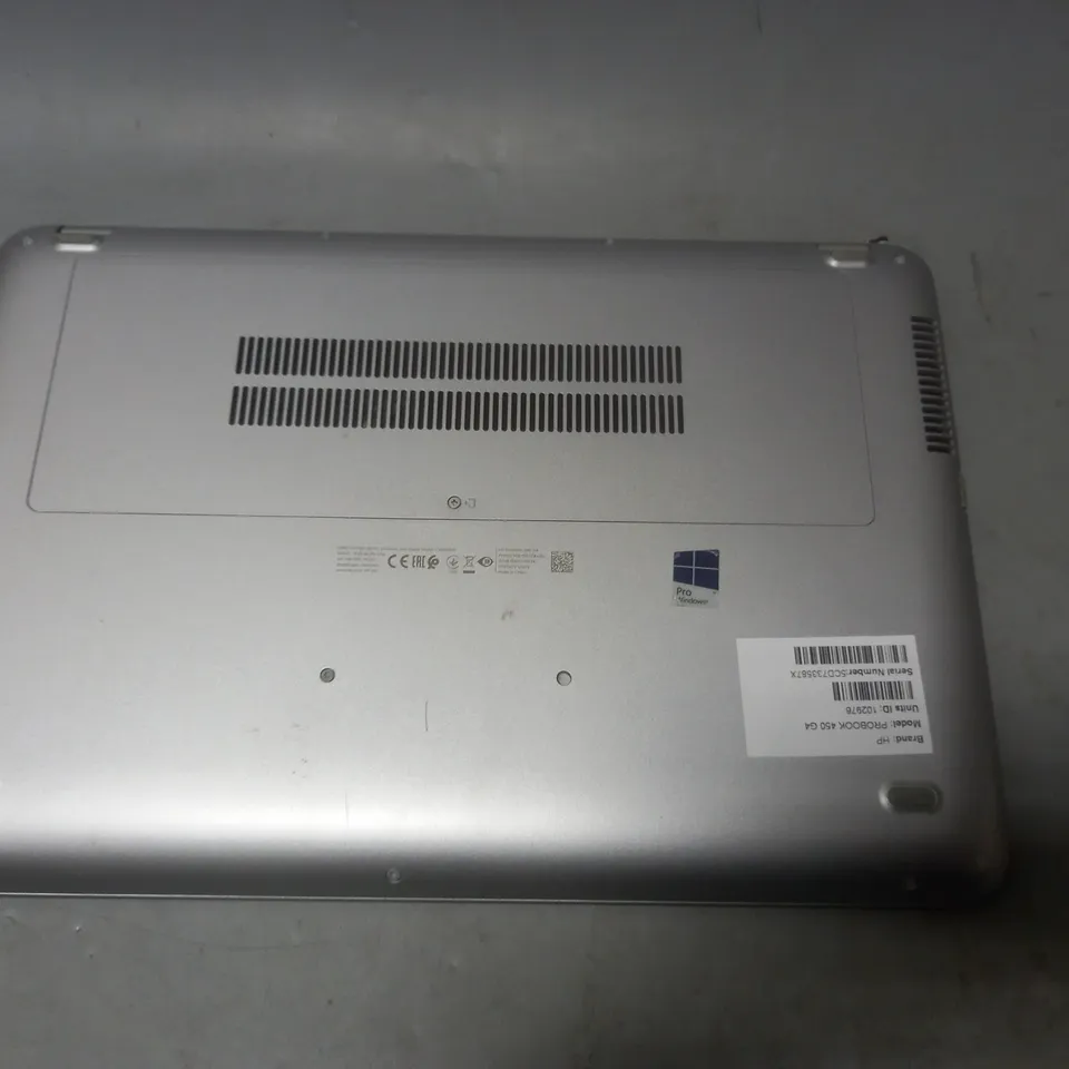 HP PROBOOK 450 G4 CORE I3 7TH GEN LAPTOP