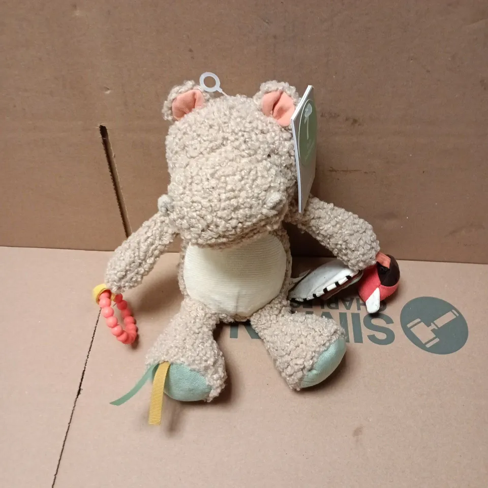 MAMAS & PAPAS BORN TO BE WILD LARGE ACTIVITY TOY - HENRY HIPPO
