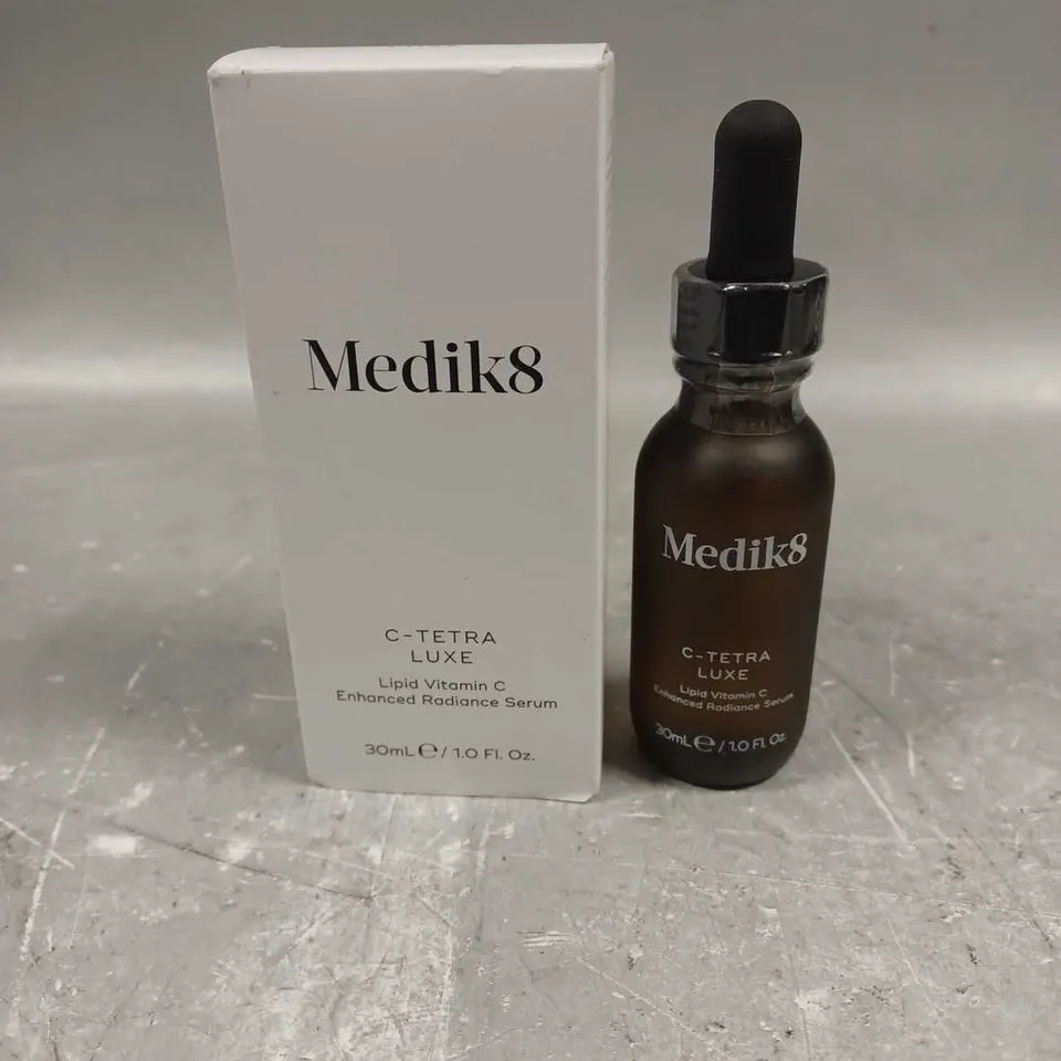 SEALED MEDIK8 C-TETRA LUXE LIPID VITAMIN C ENHANCED RADIANCE SERUM 30ML