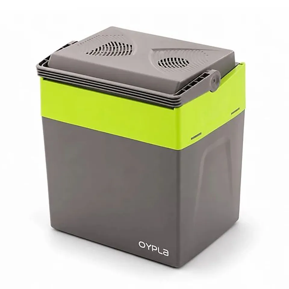 OYPLA 30L 240V AC & 12V DC COOLBOX HOT COLD PORTABLE ELECTRIC SUMMER COOL PICNIC BOX BOXED