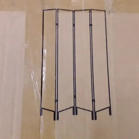BOXED PRESTON 170CM H BAMBOO/RATTAN FOLDING ROOM DIVIDER
