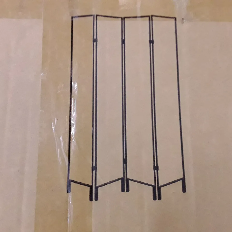 BOXED PRESTON 170CM H BAMBOO/RATTAN FOLDING ROOM DIVIDER