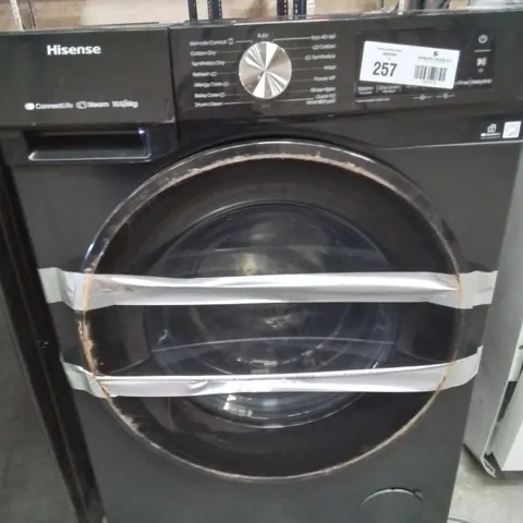 HISENSE 10.5KG CONNECT LIFE WASHER DRYER IN BLACK