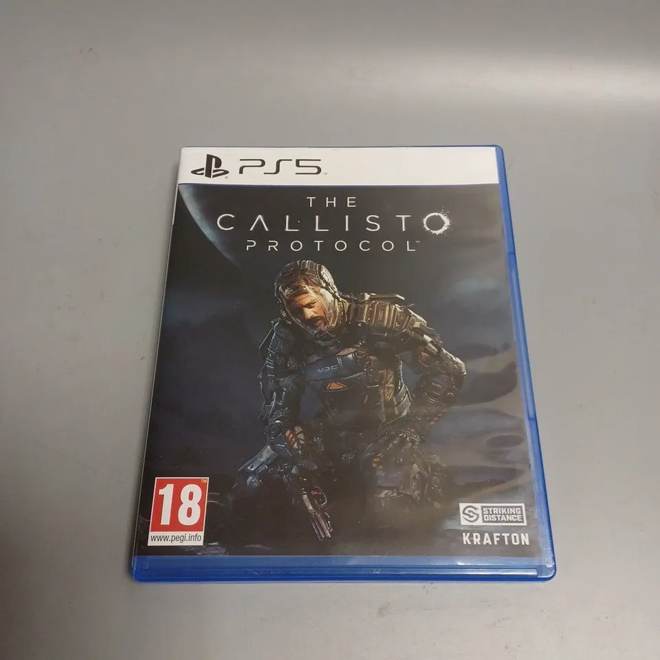 THE CALLISTO PROTOCOL FOR PS5 