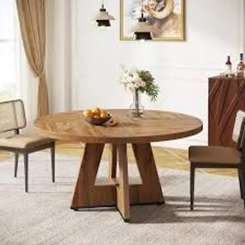 BOXED 120 CM ROUND DINING TABLE FOR 4 PEOPLE (1 BOX)