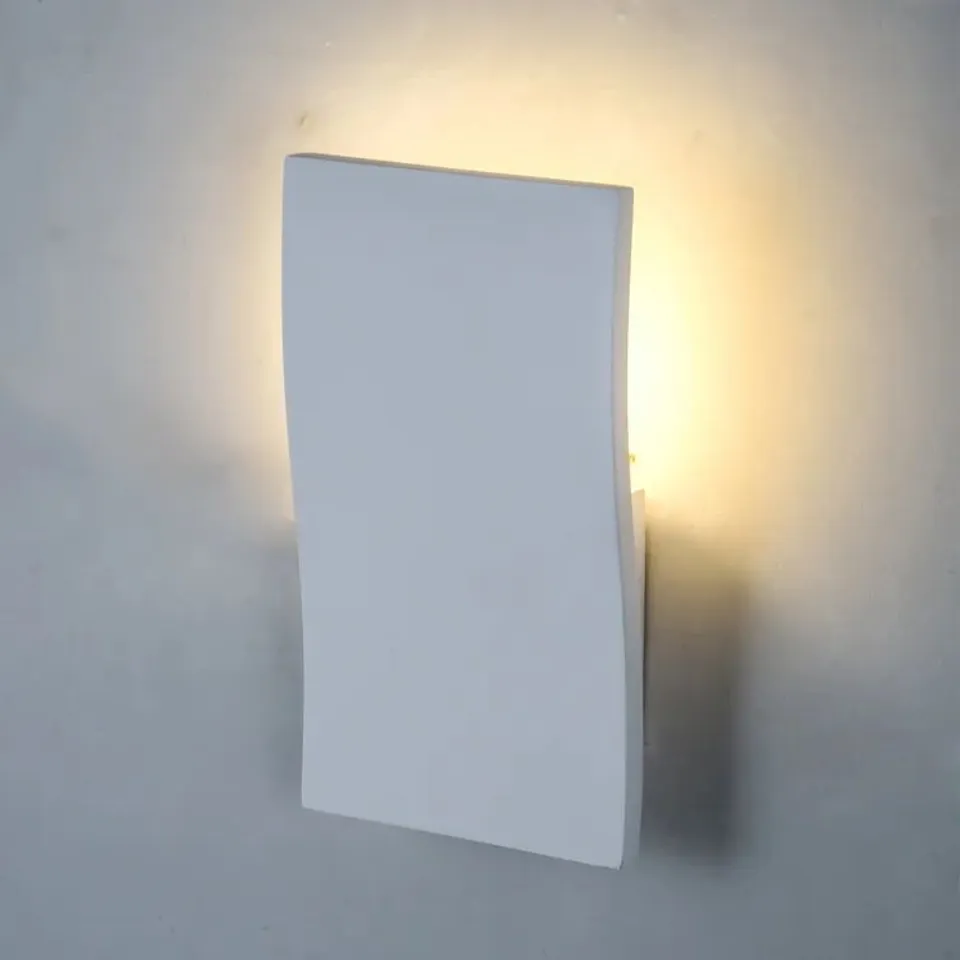 BOXED DROSKYN CERAMIC FLUSH MOUNTED SCONCE
