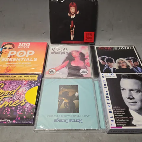 TOTE OF APPROXIMATELY 20 ASSORTED CD'S TO INCLUDE - RUBY , ATOMIC BLONDIE , 100 HITS POP ESSENTIALS ETC