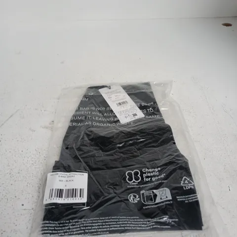 FATAL ATTRACTION BIKE SHORT β BLACK β SIZE S