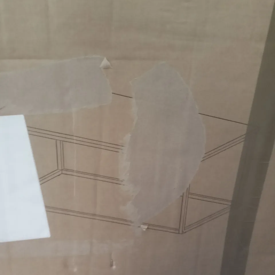 BOXED 42" OPEN BOX COFFEE TABLE