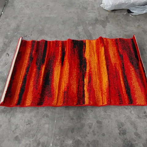 KATHLENE SCARLET SKY RUG // SIZE: 80 X 150cm