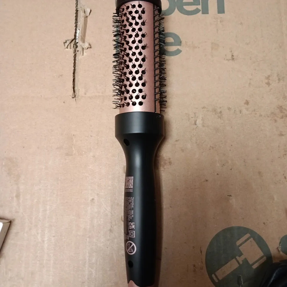 WAVYTALK IONIC BLOWOUT BOOST THERMAL HAIR BRUSH – PINK ROSE-GOLD BARREL 