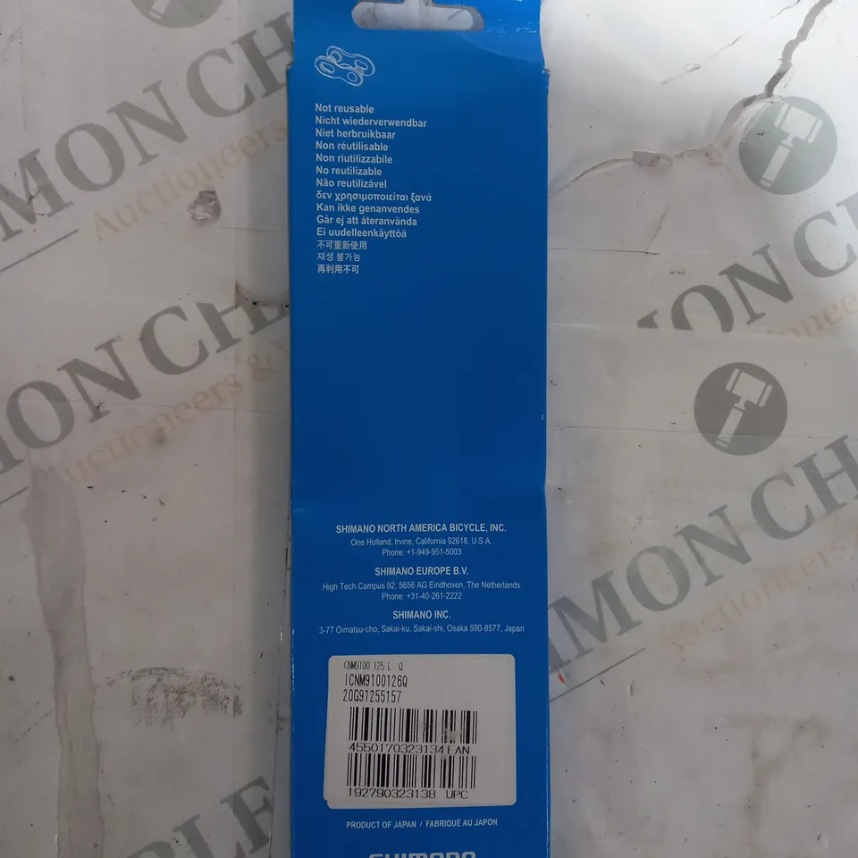 SHIMANO BIKE CHAIN 12S CN-M9100 HG XTR 