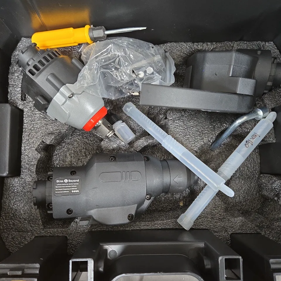 BLISS & BEYOND DOUBLE SPEED ELECTRIC DRILL IN CASE