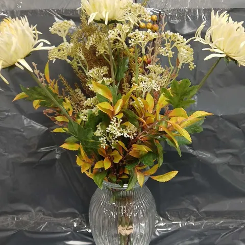 UNBRANDED FAUX FLORA VASE DECORATION