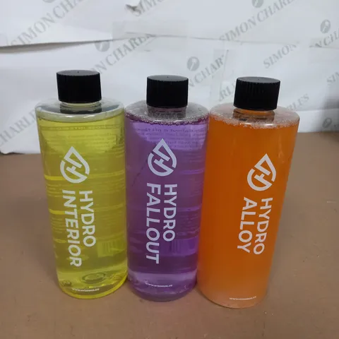 SET OF 3 HYDRO - INTERIOR - FALLOUT - ALLOY - COLLECTION ONLY