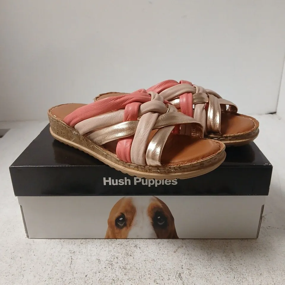HUSH PUPPIES ALYSSA SANDAL PINK MULTI – WOMEN’S UK7