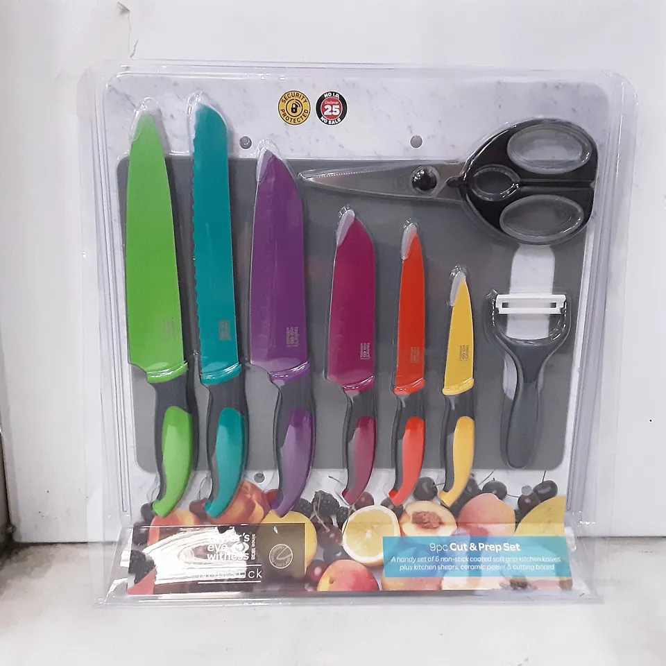 BRAND NEW BOXED TAYLOR EYE WITNESS 9PC CUT AND PREP SET X 2