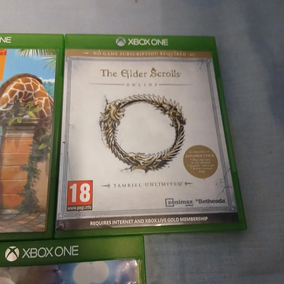 XBOX ONE BUNDLE: FIFA 18, ZOO TYCOON, THE ELDER SCROLLS ONLINE (XBOX ONE)