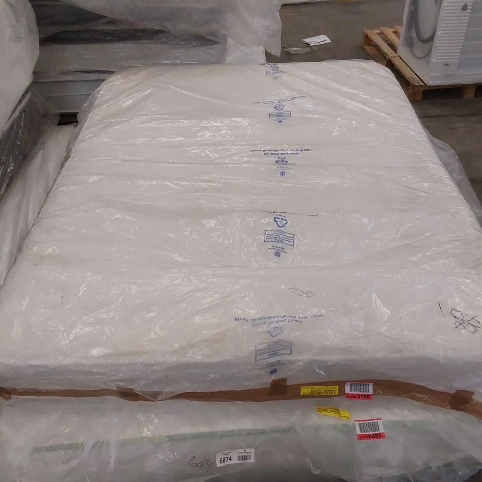 QUALITY BAGGED 5' SERENITY HYBRID COIL AND MEMORY FOAM KINGSIZE MATTRESS 