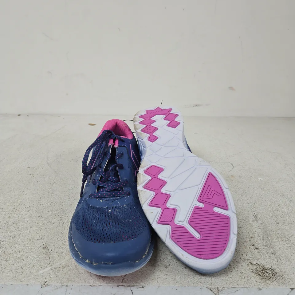 VIONIC WOMEN'S NAVY RUNNING SHOES WITH PINK LINING UK SIZE 9