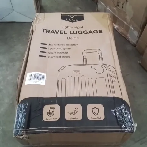 BOXED LUGG LIGHTWEIGHT TRAVEL SUITCASE