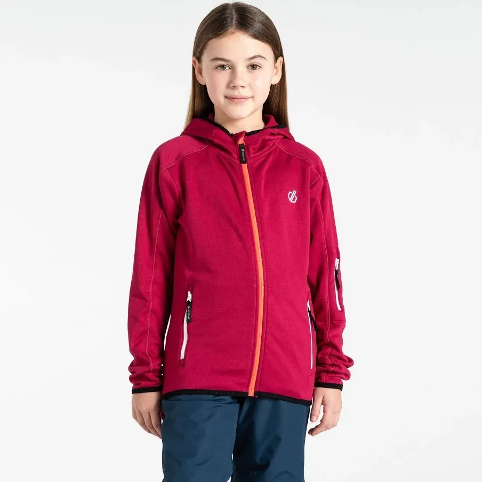 BRAND NEW DARE 2B KIDS EXPLORE HOODED FULL ZIP FLEECE UK SIZE 11-12 YEARS