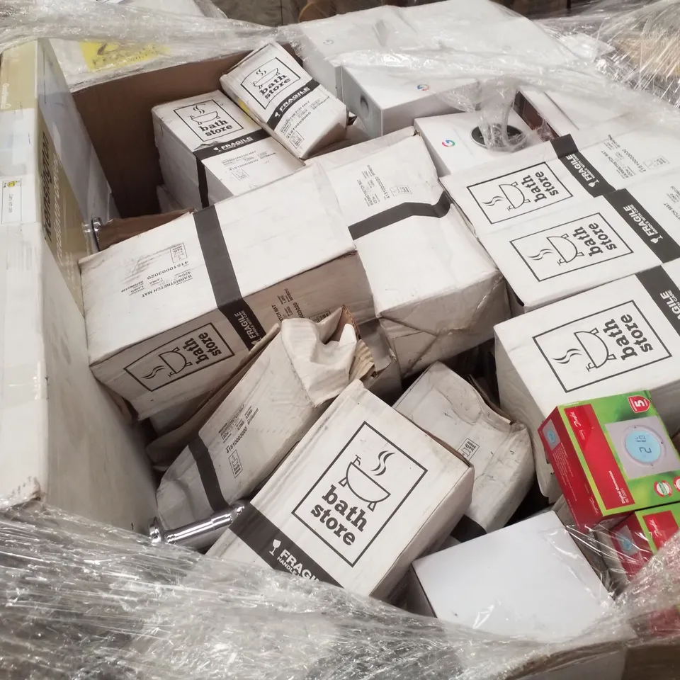 PALLET CONTAINING APPROXIMATELY 60 DESIGNER BRANDED HEATING PRODUCTS 