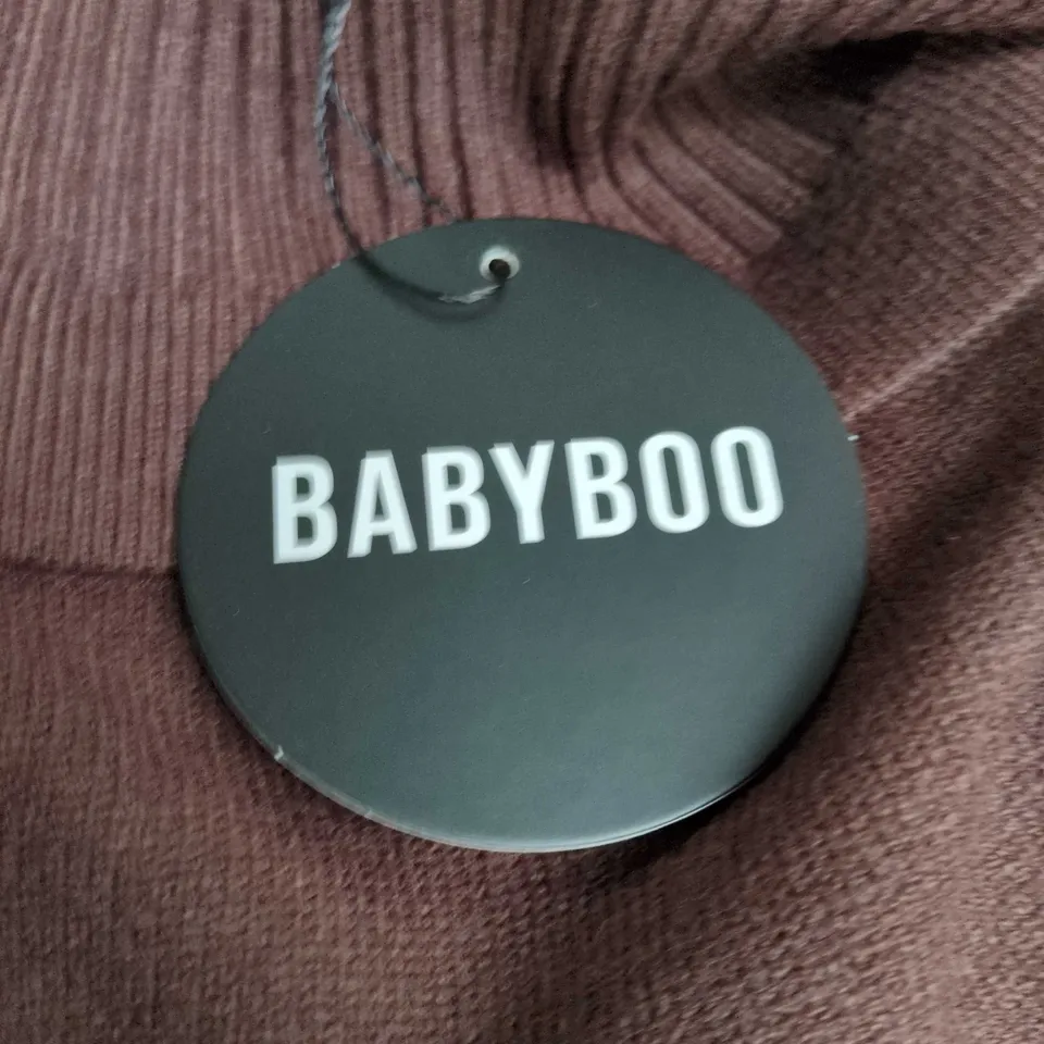 BABYBOO BROWN PORTIA KNITTED PANTS – SIZE XXL 