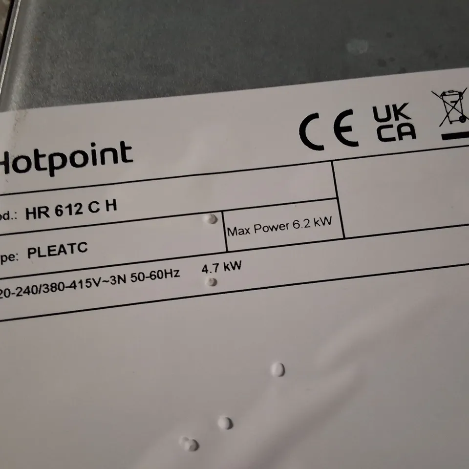 Hotpoint Ceramic Induction Hob HR 612 C H – Four burner