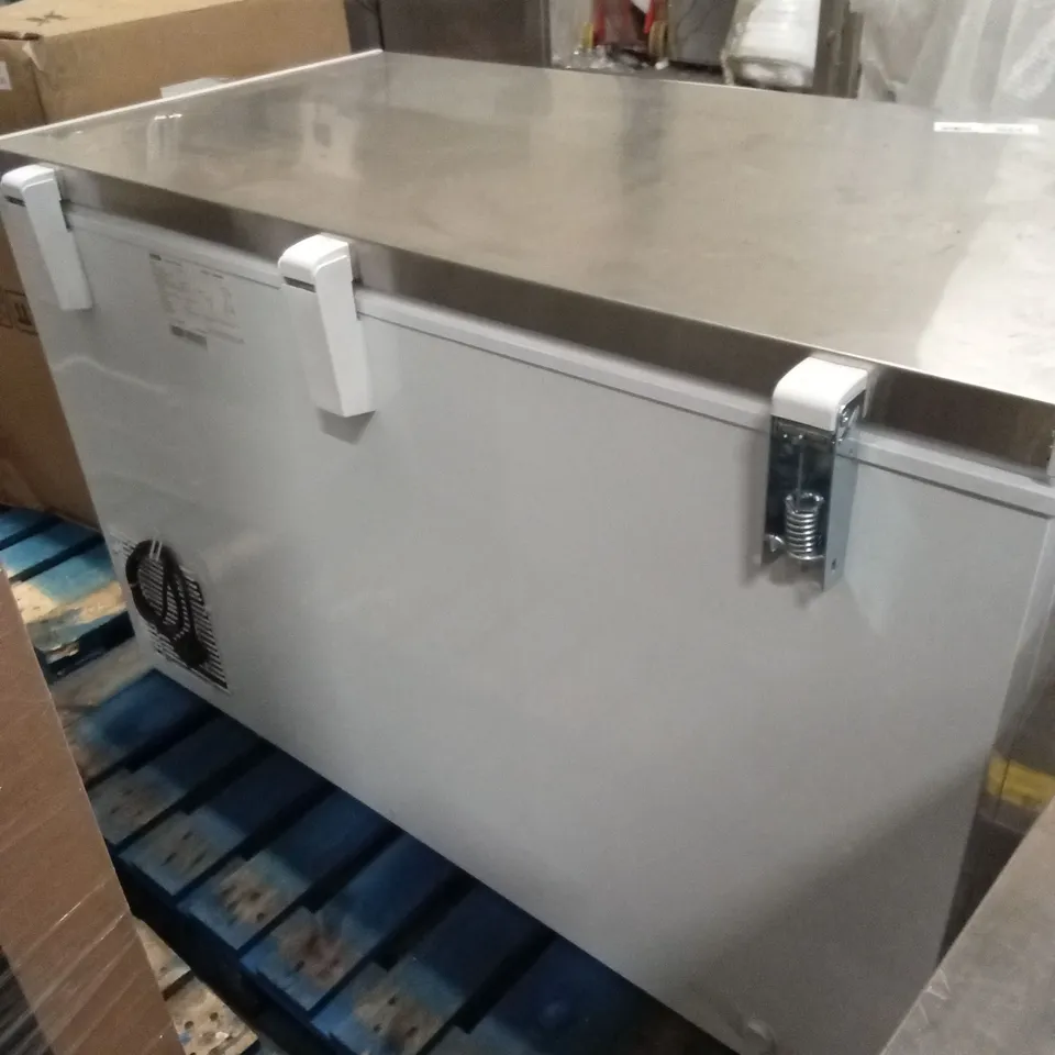BLIZZARD CF450SS STAINLESS STEEL LID CHEST FREEZER - 450L