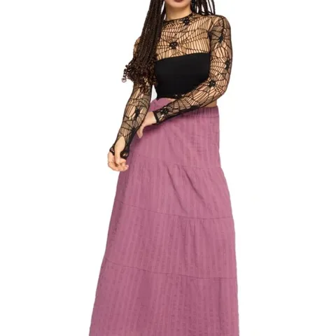 FIVE BRAND NEW KILLSTAR - GAIA - PURPLE WOMEN'S SKIRT SIZE MAY VARY