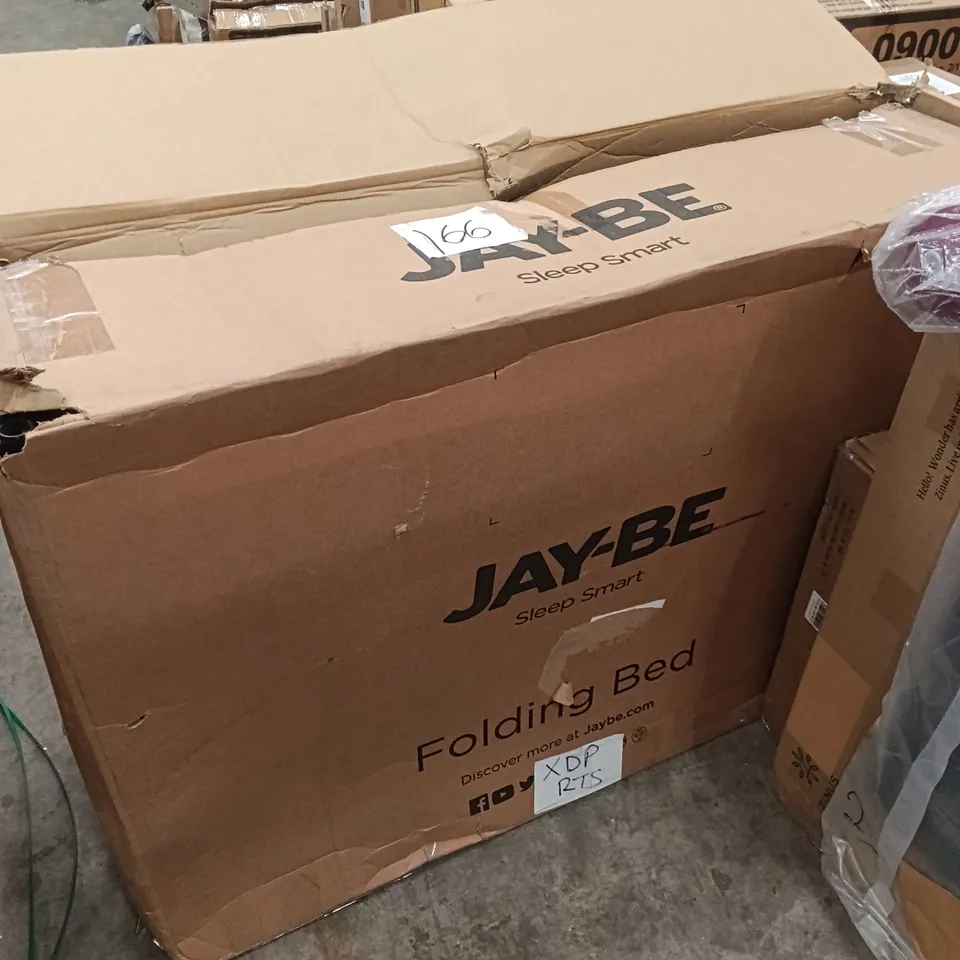 BOXED JAY-BE SLEEP SMART FOLDING BED (1 BOX)