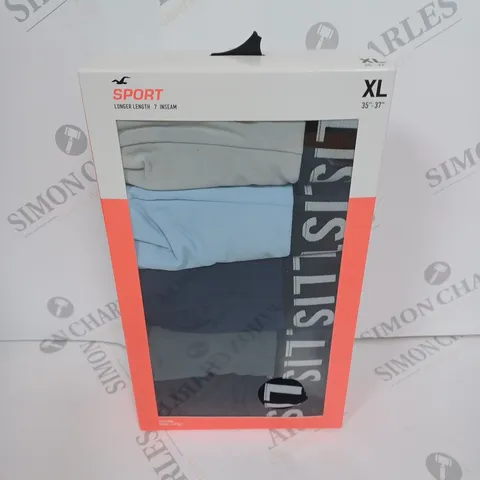 BOXED HOLLISTER SPORT LONG LENGHT BOXERS SIZE XL