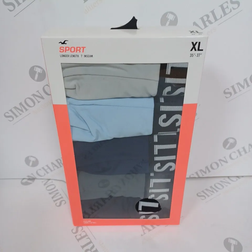BOXED HOLLISTER SPORT LONG LENGHT BOXERS SIZE XL