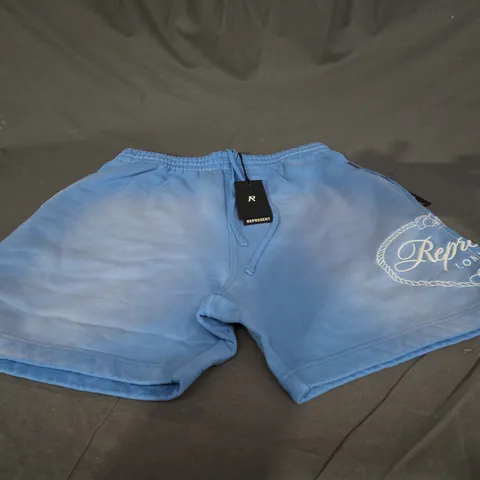 REPRESENT HARRODS CREST SHORTS - SIZE L 