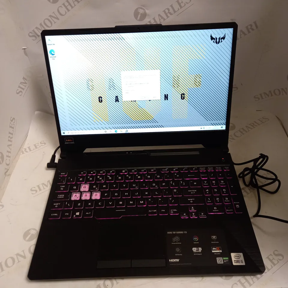 ASUS TUF GAMING FX506LH 15.6" 1080P 144HZ GAMING LAPTOP