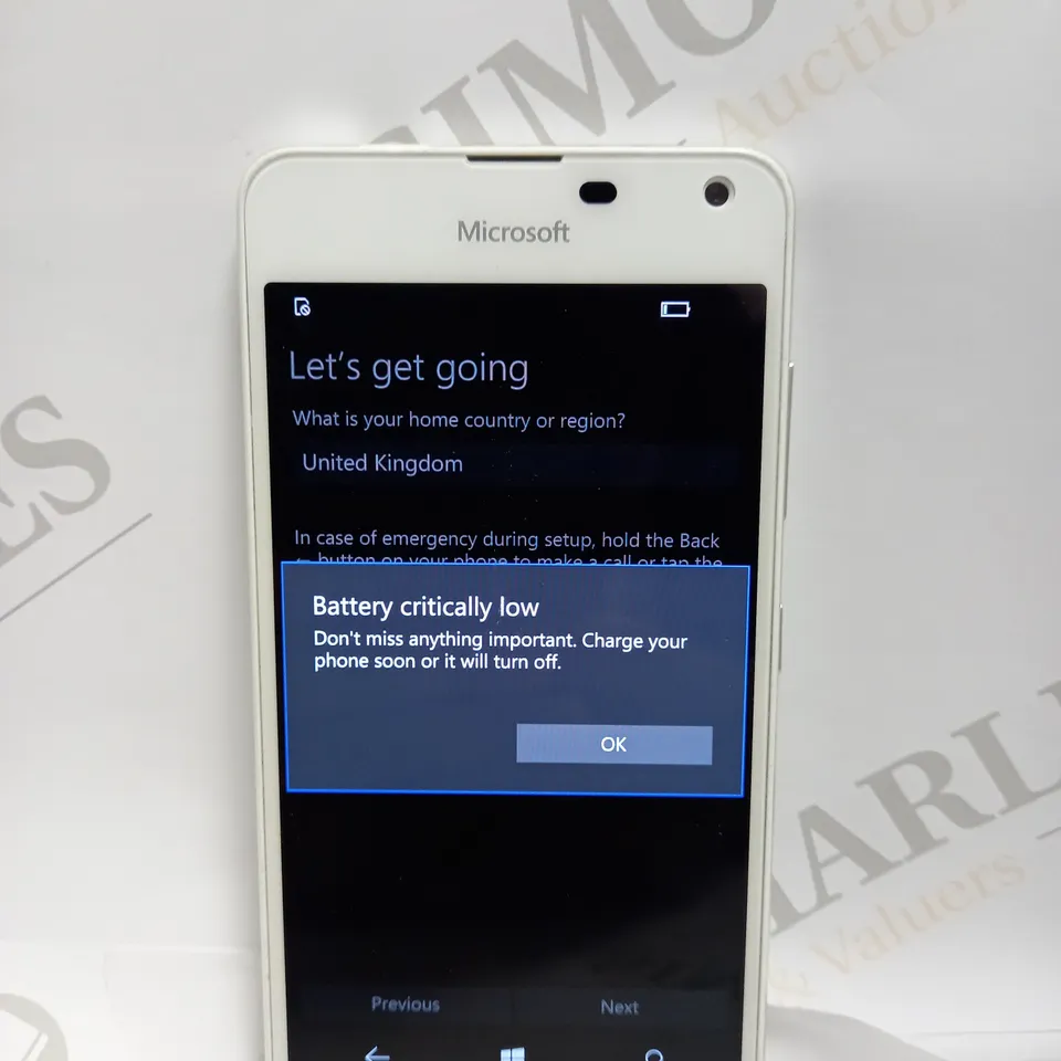 MICROSOFT PHONE MODEL: RM-1152