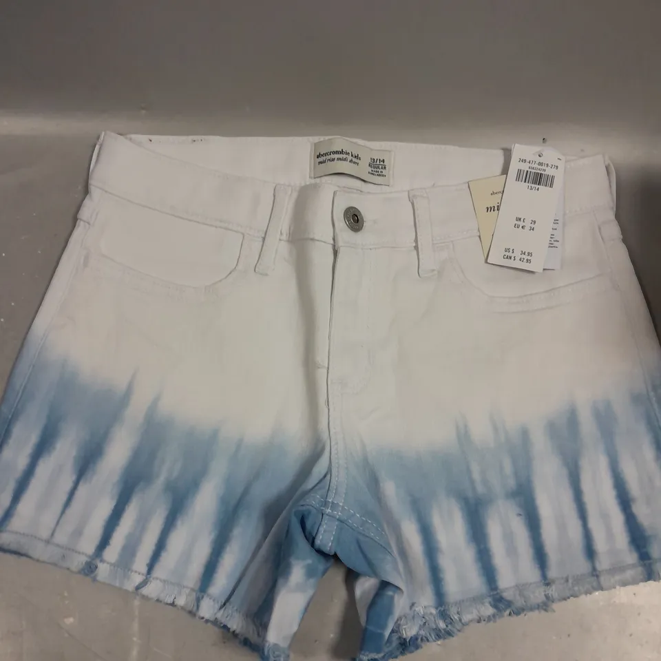 ABERCROMBIE KIDS MID RISE MIDI SHORTS - 13/14