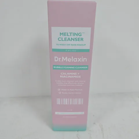 BOXED AND SEALED DR.MELAXIN BUBBLE FOAMING CLEANSER (150ML)