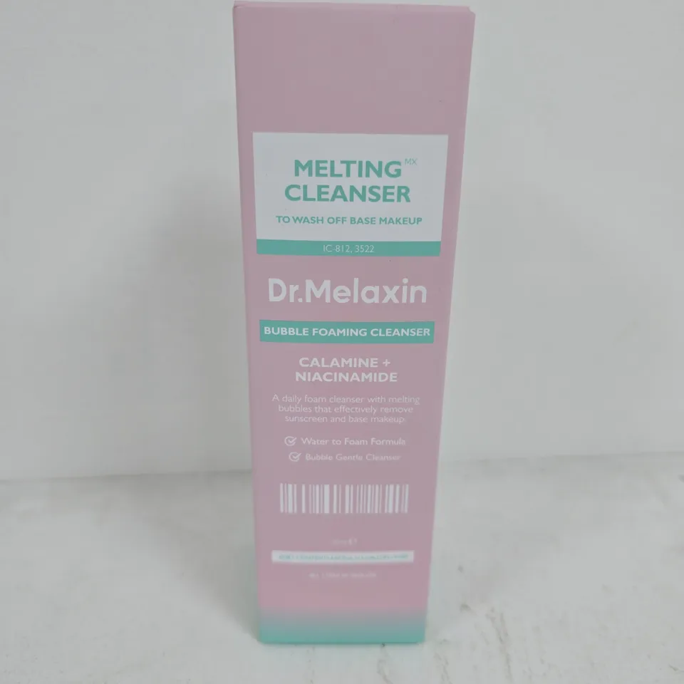 BOXED AND SEALED DR.MELAXIN BUBBLE FOAMING CLEANSER (150ML)