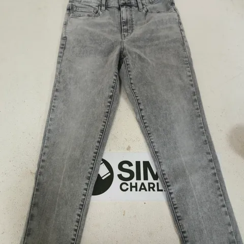 LEVI'S PREMIUM 720 HIGH RISE SUPER SKINNY JEANS – GREY WASH – 29X30 (WOMENS)