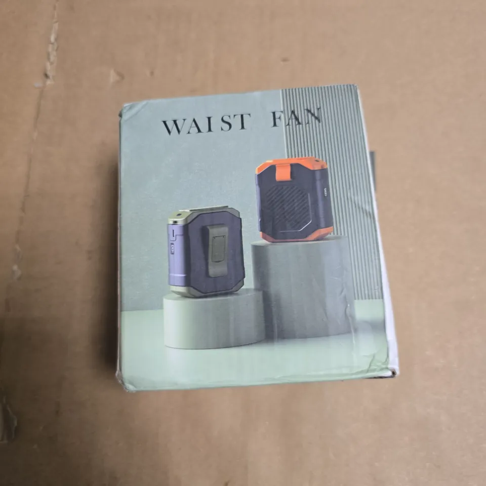 TOTE OF APPROXIMATELY 15 ASSORTED ITEMS TO INCLUDE: WAIST FAN