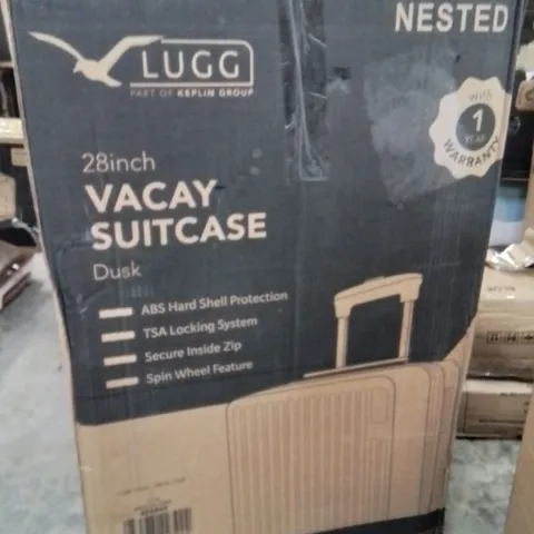 BOXED LUGG 28INCH VACAY SUITCASE D7SK