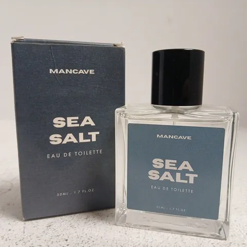 BOXED MANCAVE SEA SALT EAU DE TOILETTE FOR MEN 50ML 