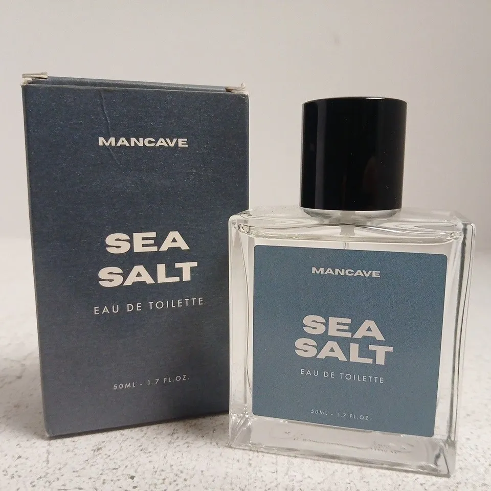 BOXED MANCAVE SEA SALT EAU DE TOILETTE FOR MEN 50ML 