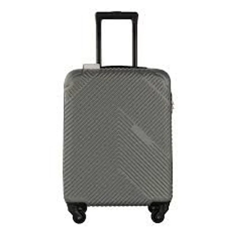 BOXED NEO GREY HARD SHELL LUGGAGE SUITCASE (1 BOX)