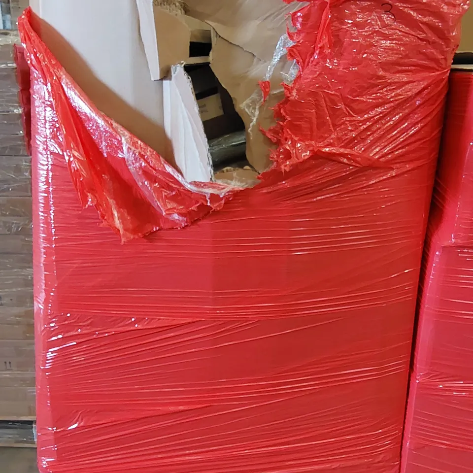 PALLET OF ASSORTED ITEMS INCLUDING, GARDEN TOOLS, VELVET PIN BOARDS, ASSORTED PLATES AND CUPS, TOILET SEATS, PARASOL BASE